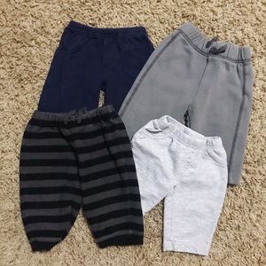 4 Piece 3 Month Boys Pants Bundle